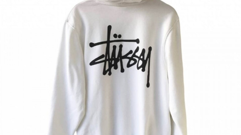Purity's Paradox: The Unseen Tale of the White Stussy Hoodie