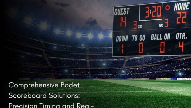 Improve Your Games New-Gen Scoreboard Solutions by Expedite IOT