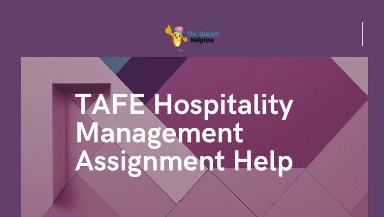 TAFE Hospitality Management Assignment Help
