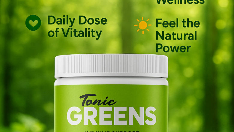 🌿 Revitalize Your Health Naturally with Tonic Greens 💚