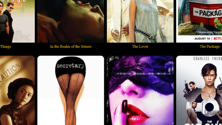 Explore the World of Erotic Cinema with FMovies' Adult Section