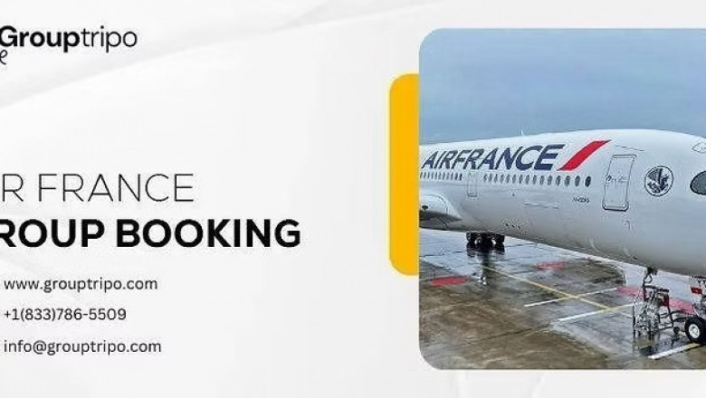 How Air France Group Booking Saves You Money