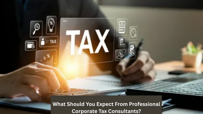 What Should You Expect From Professional Corporate Tax Consultants?