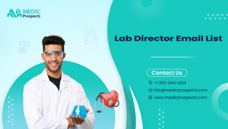 Enrich your connections in the laboratory sector to reach the global leaders with our Lab Director Email List