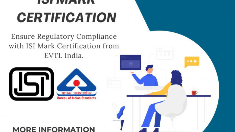 Increase Product Credibility with ISI Mark Certification - EVTL India
