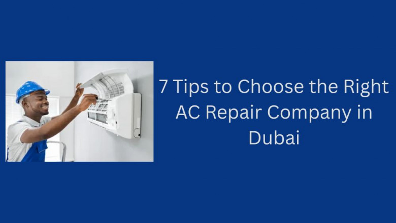 7 Tips to Choose the Right AC Repair Company in Dubai