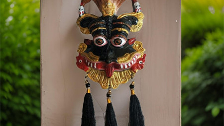 "Kritimukha Face मास्क से पाएं बुरी नजर से राहत और वास्तु सुरक्षा"