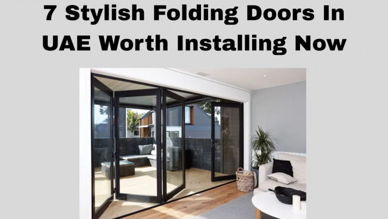 7 Stylish Folding Doors in UAE Worth Installing Now