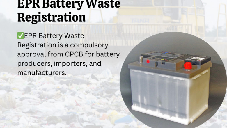 EPR Registration for Battery Waste | Expert Help by Agile Regulatory