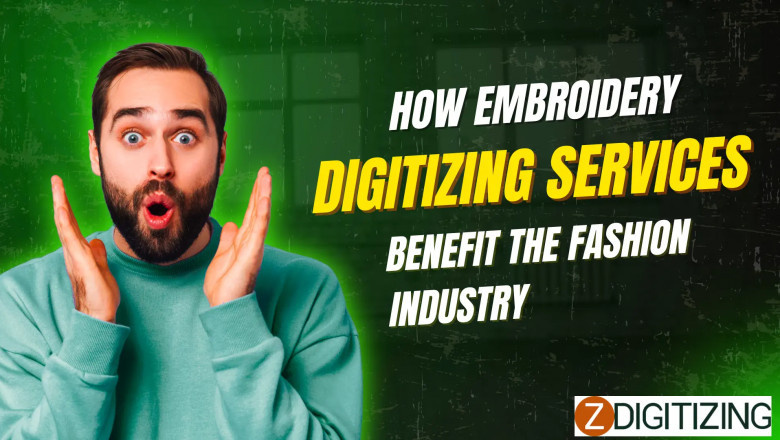 How Embroidery Digitizing Services Help the Fashion Industry