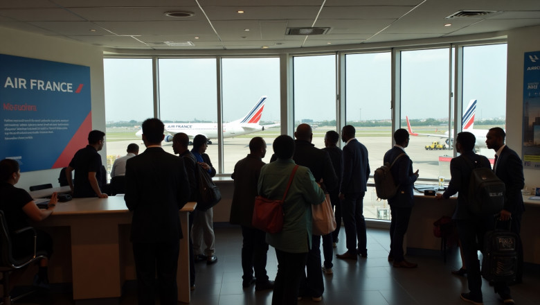 Visa & Travel Document Support at Air France Office in Lagos, Nigeria