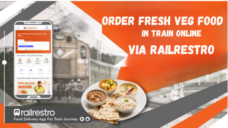Order Fresh Veg Food in Train Online Via RailRestro