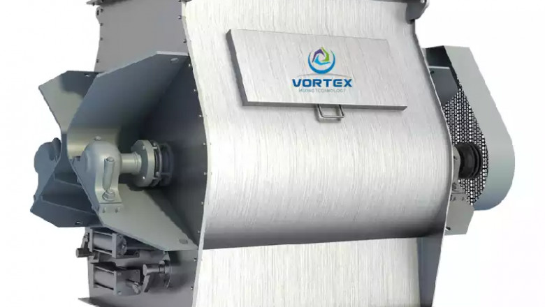 Twin Shaft Paddle Mixer - VORTEX Mixing Technology