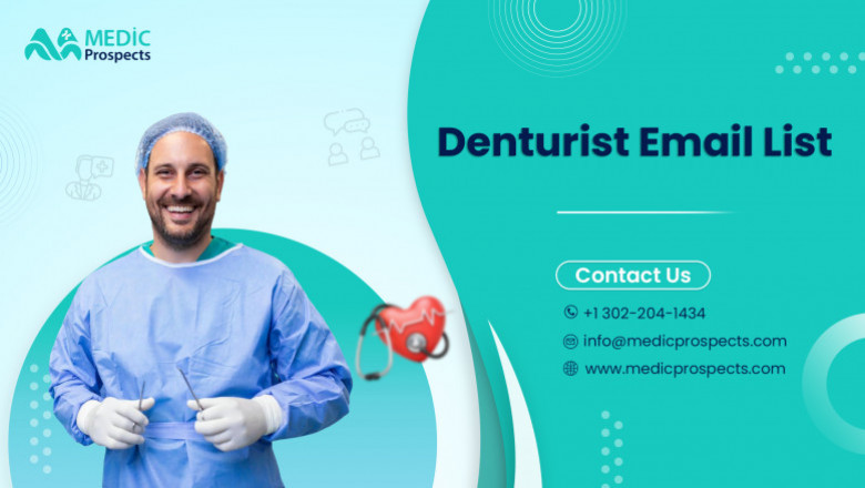 Get the top 5k+ denturist email list today to market your business