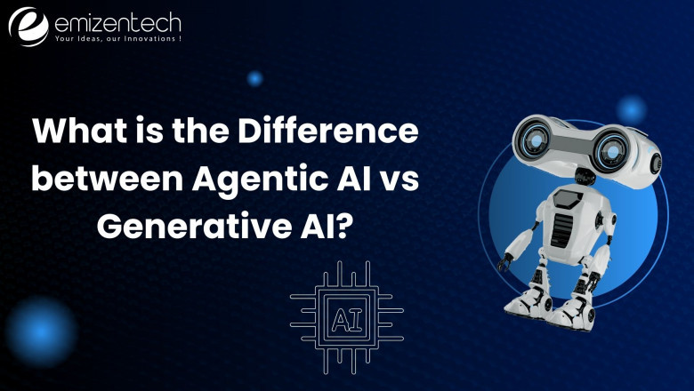 What is the Difference between Agentic AI vs Generative AI?