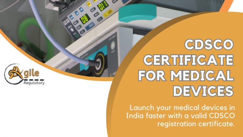 Get CDSCO Registration Certificate for Medical Devices
