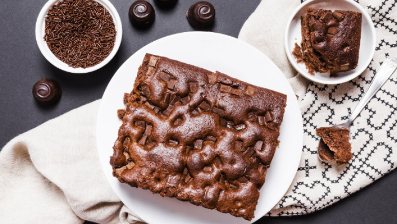 Brownie Fudge Cake Recipe