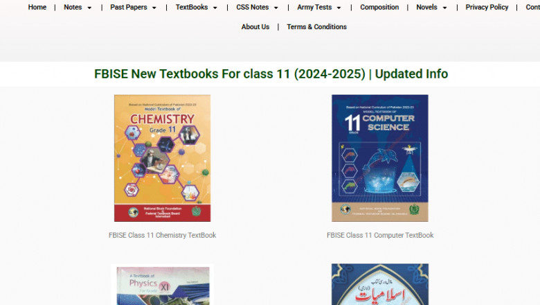 New Course of Class 11 2025