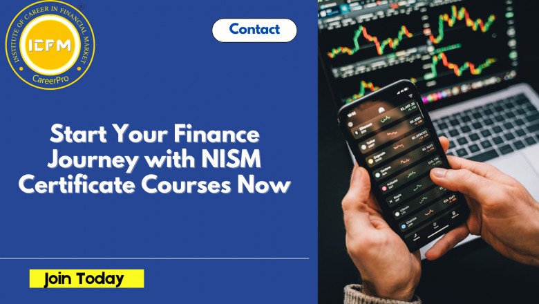 Start Your Finance Journey with NISM Certificate Courses Now