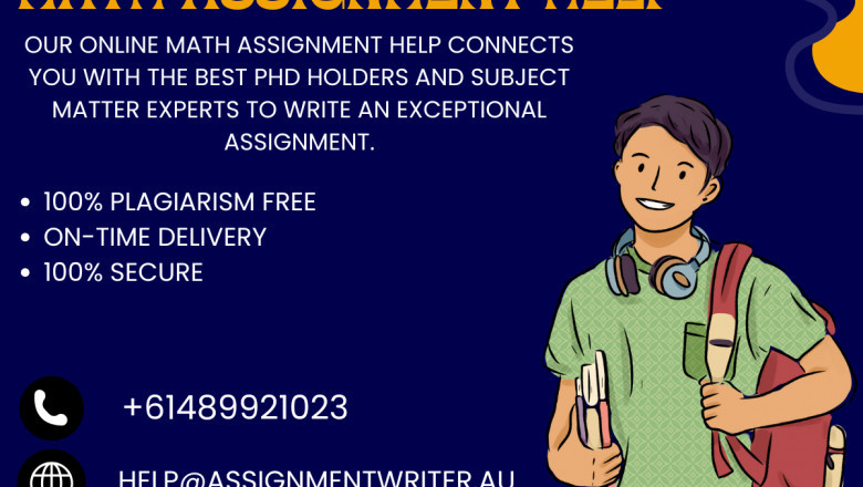 Get the Best Math Assignment Help - Expert Online Assistance for Australian Students