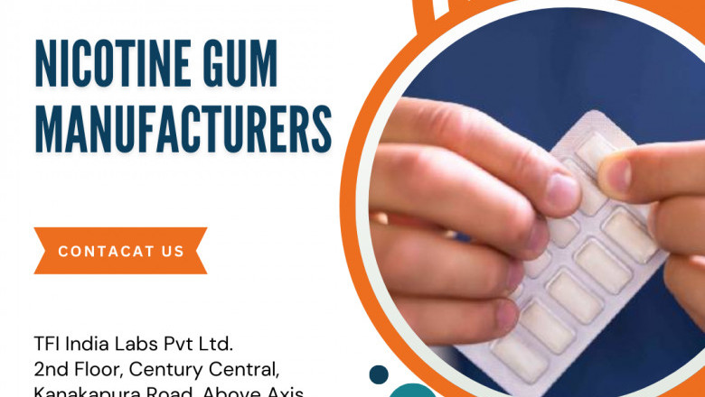 Nicotine Gum Manufacturers in India | Effective NRT Solutions