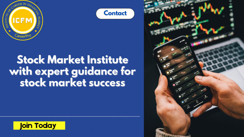 Stock Market Institute with expert guidance for stock market success