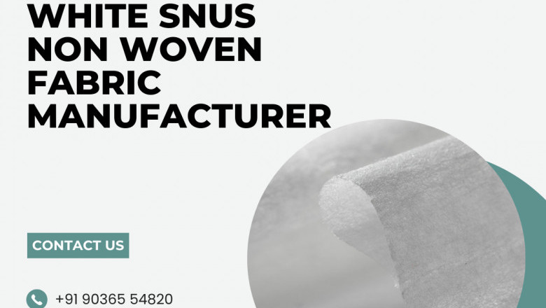 White Snus Nonwoven Fabric Manufacturer | Soft & Food-Grade