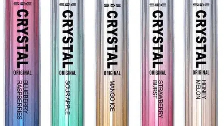 Crystal Bar 20mg (600 Puff) Disposable Vape by SKE