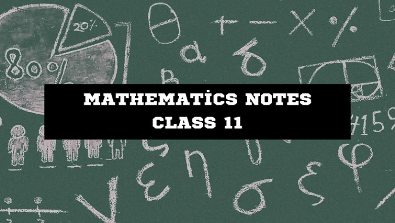 Mathematics Notes Class 11 – PDF Download for Free