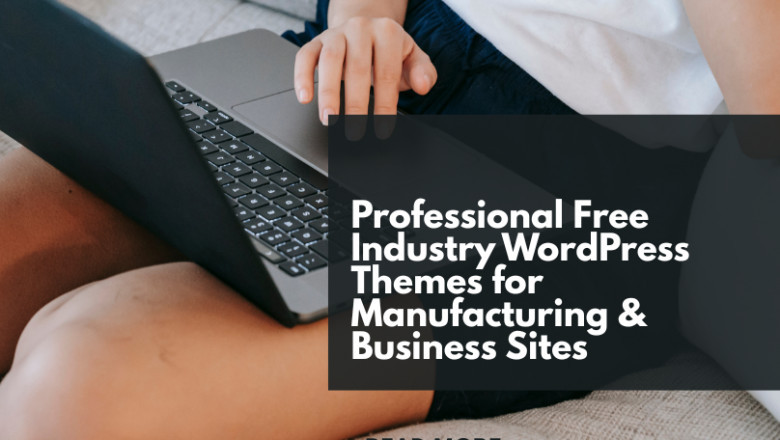 Professional Free Industry WordPress Themes for Manufacturing & Business Sites