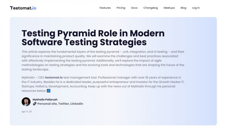 Understanding the Testing Pyramid in Agile: The Cornerstone of Scalable QA Strategies