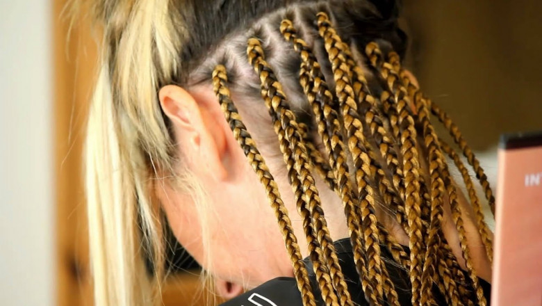 8 Creative Styles with Sew In Braids Services for Weddings