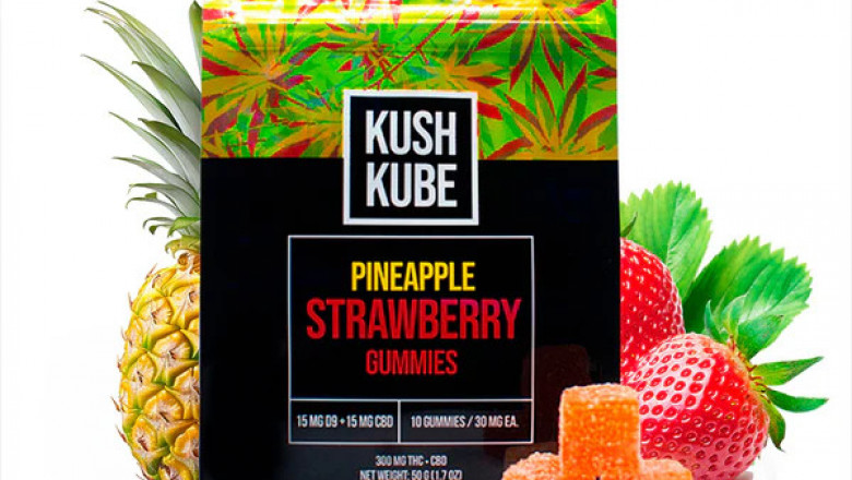 THC Gummies Pineapple