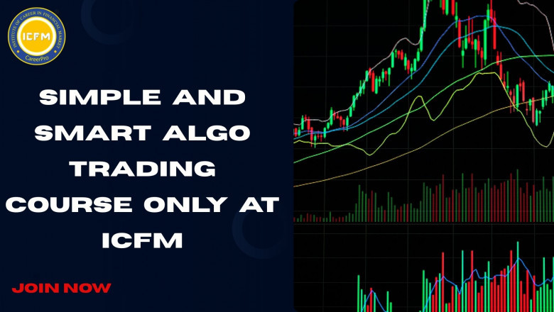 Simple and smart algo trading course only at ICFM
