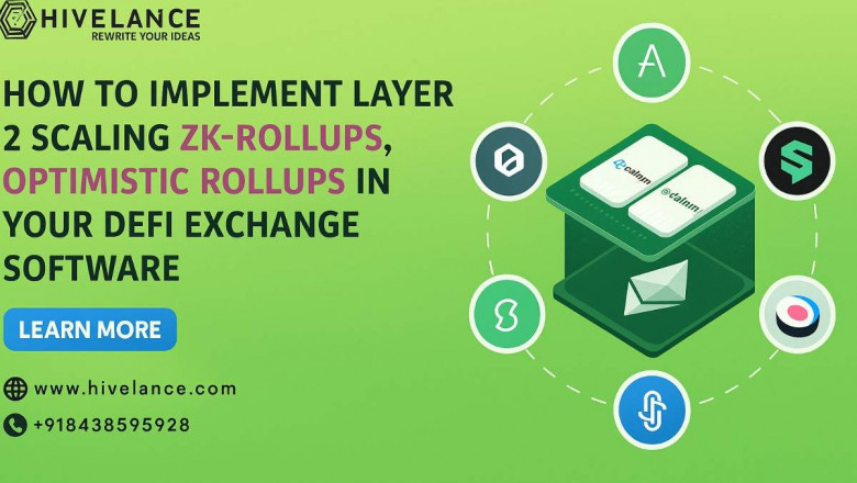 Transform Your DeFi Exchange Development : ZK-Rollups and Optimistic Rollups for Market Growth