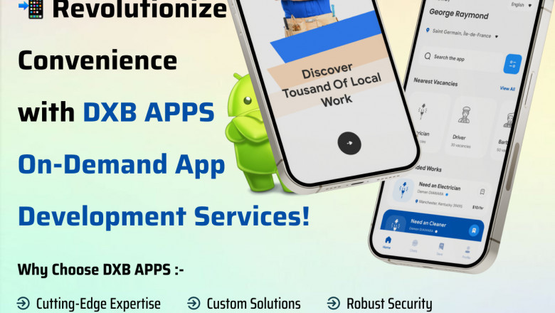 Revolutionize with mobile apps by the best mobile app development company, DXB APPS