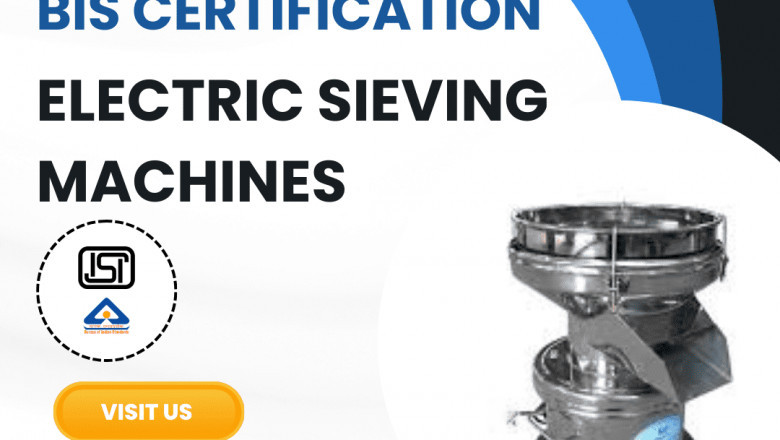 Trusted BIS consultants for electric sieving machines