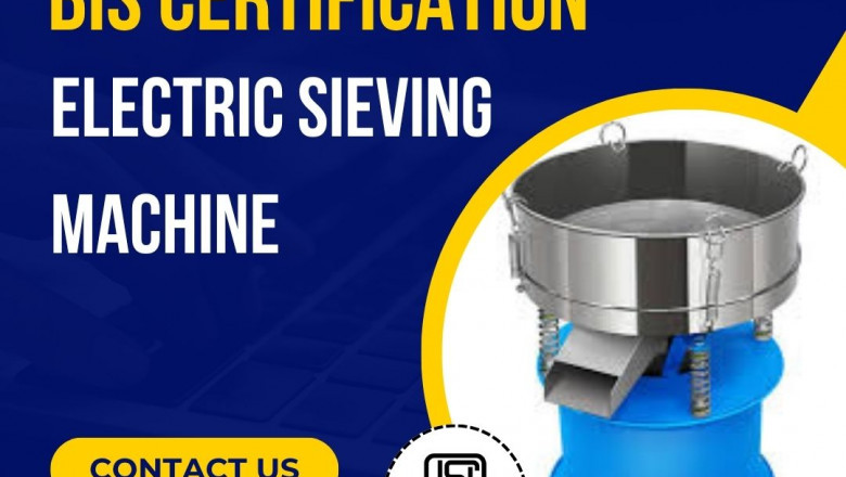 Get Your Electric Sieving Machine BIS Certified with EVTL India