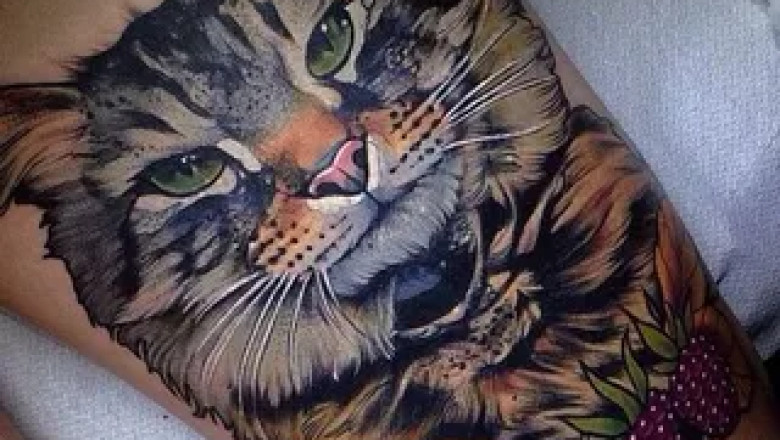 10 Stunning Animal Portrait Tattoos You Have to See