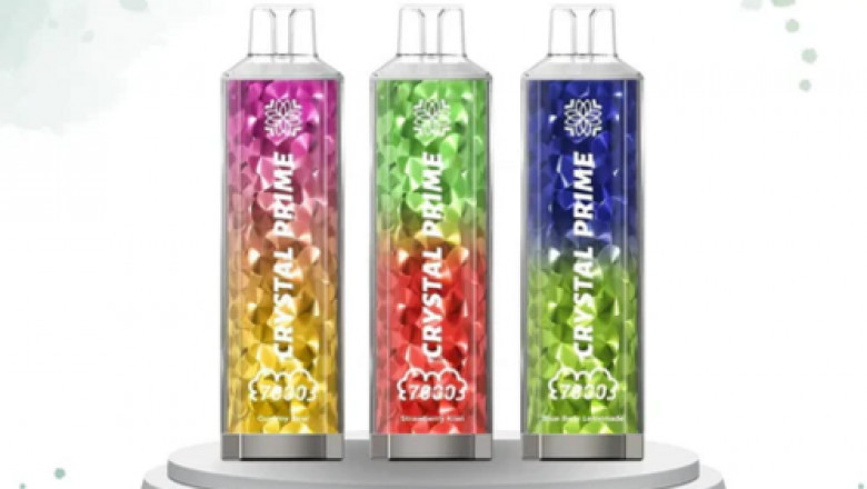 Crystal Prime 7000 Box of 10 – Powerful Disposable Vape with Sleek Design