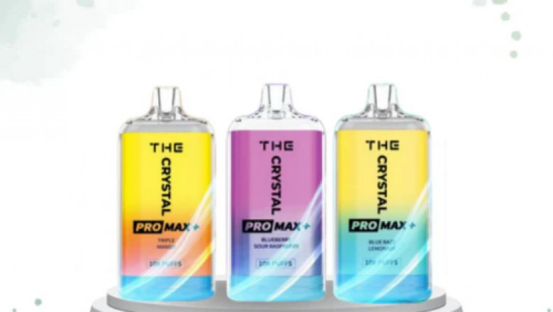 Crystal Pro Max + 10000 Box of 10 – Long-Lasting Disposable Vape with Premium Flavor