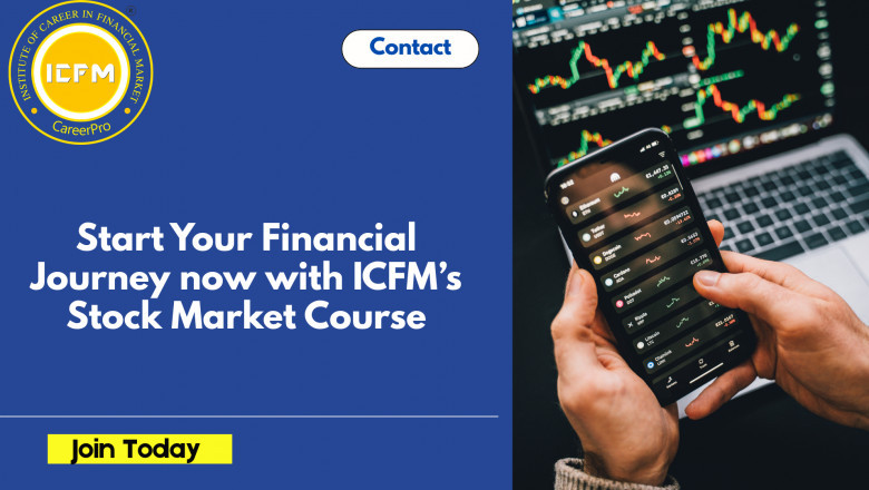 Start Your Financial Journey now with ICFM’s Stock Market Course