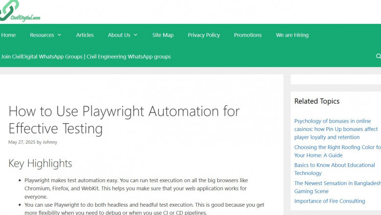 How to Harness Playwright Automation for Scalable, Effective Testing