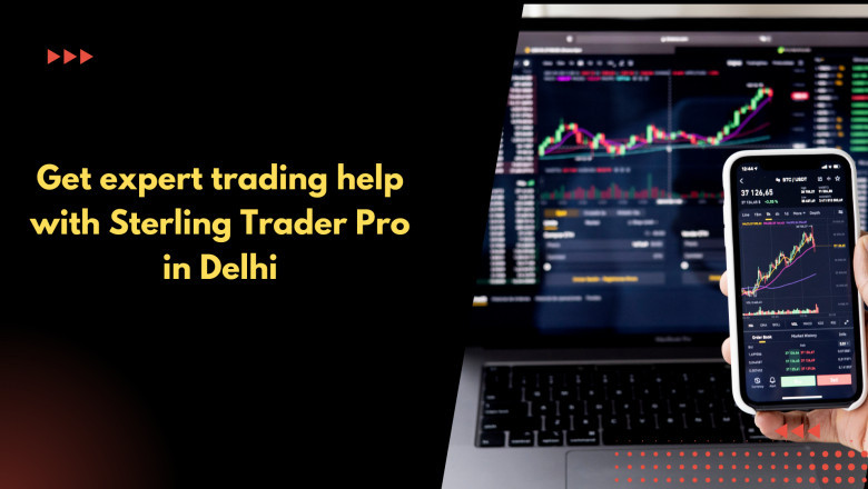 Get expert trading help with Sterling Trader Pro in Delhi
